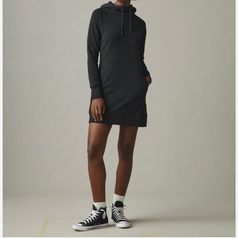 NEW with Tags Black Hoodie Dress!